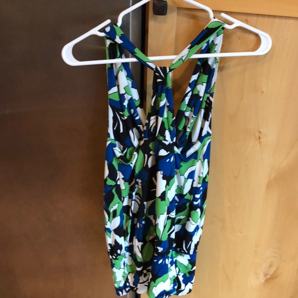 The Limited,racerback tank, banded bottom, small - Picture 3 of 7